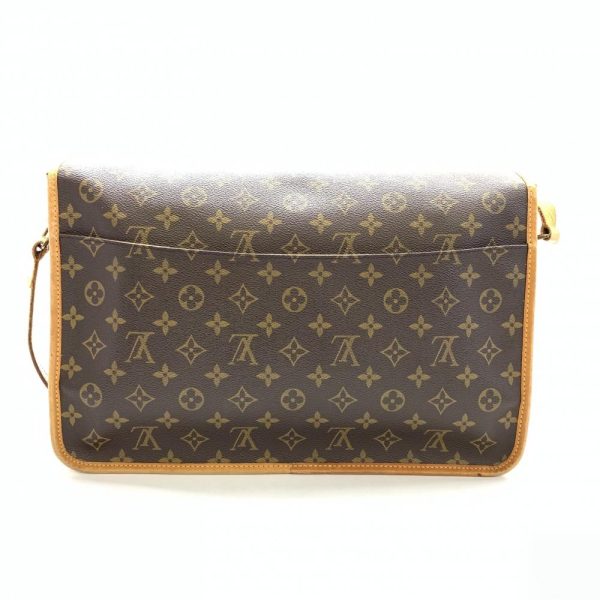 1240001038033 3 Louis Vuitton Gibessière GM Shoulder Bag Crossbody Monogram Brown