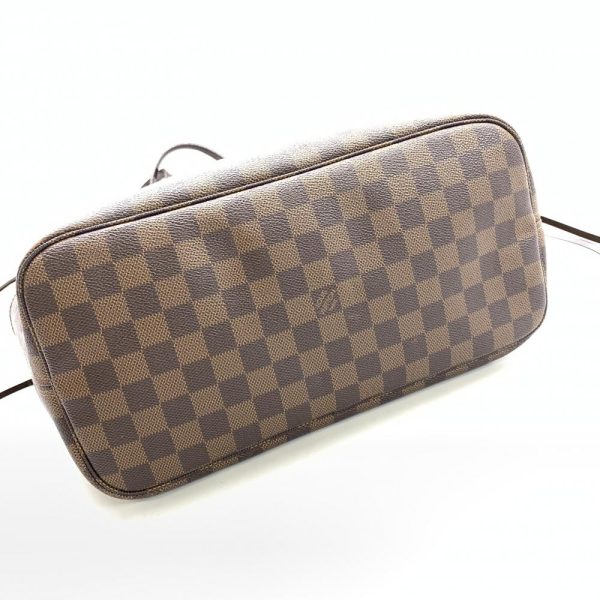 1240001038054 4 Louis Vuitton Neverfull MM Tote Bag Damier Brown