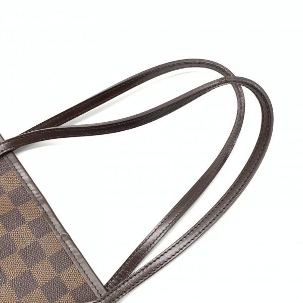 1240001038054 7 Louis Vuitton Neverfull MM Tote Bag Damier Brown