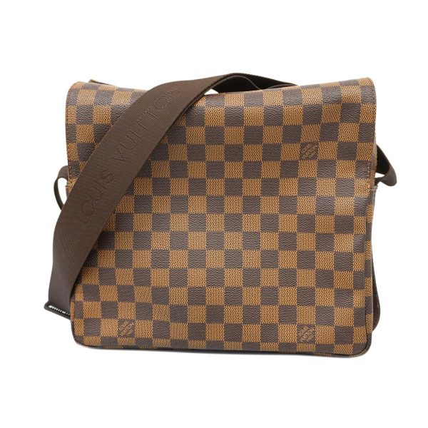 1240001039051 1 Louis Vuitton Naviglio Shoulder Bag Damier Ebene