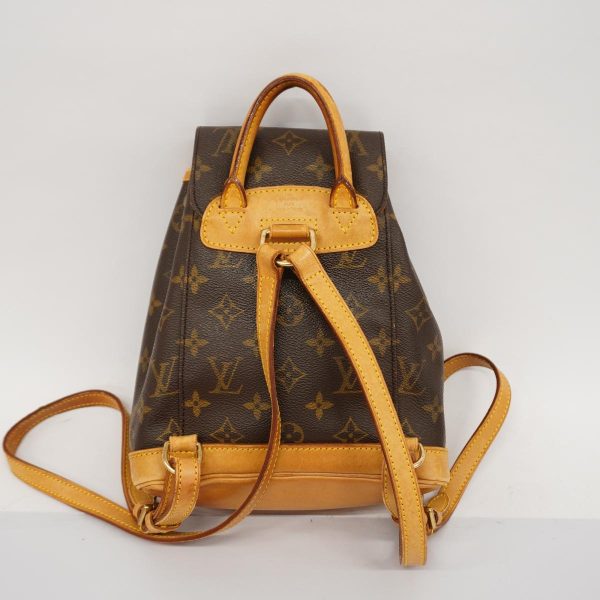 1240001039085 15 Louis Vuitton Mini Monsouris Rucksack Monogram Brown