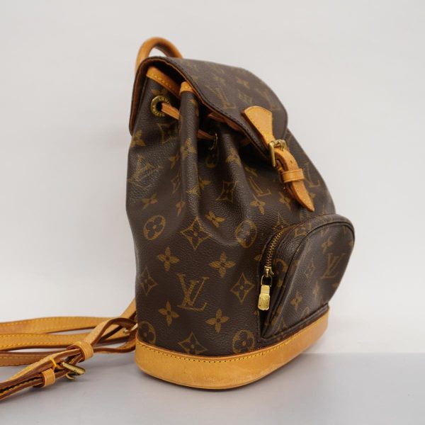 1240001039085 2 Louis Vuitton Mini Monsouris Rucksack Monogram Brown