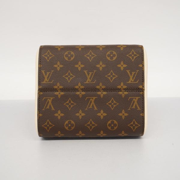 1240001039089 3 Louis Vuitton Fold Tote Bag PM Monogram Brown Red