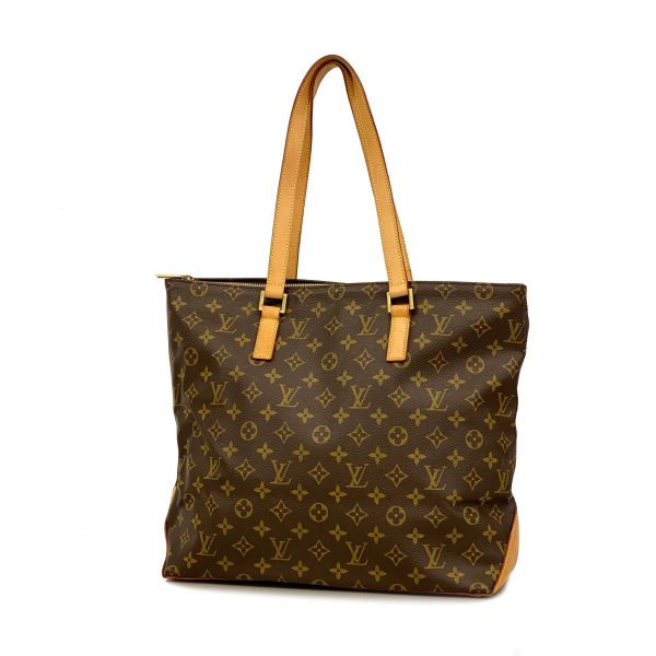 1240001039275 1 Louis Vuitton Cabamezzo Tote Bag Monogram Brown