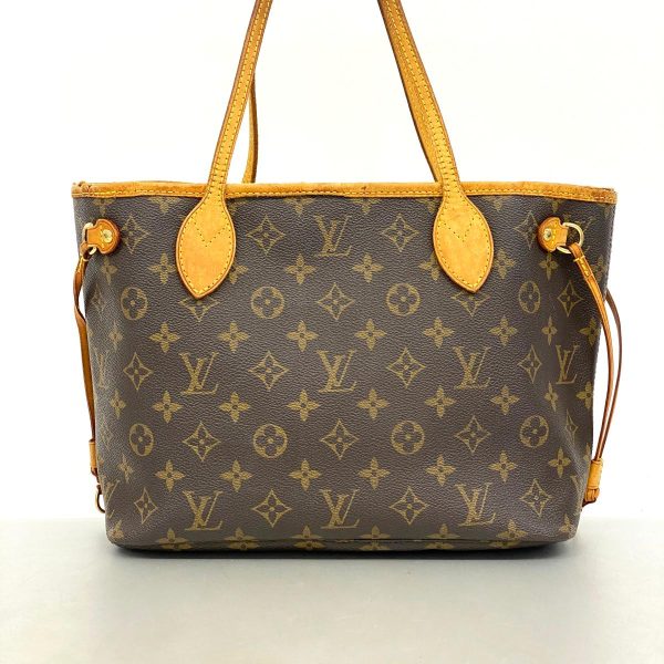 1240001039276 13 Louis Vuitton Neverfull Bag PM Monogram Brown