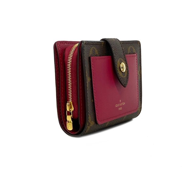 1240001039279 2 Louis Vuitton Portefeuil Juliette Wallet Monogram Fuchsia