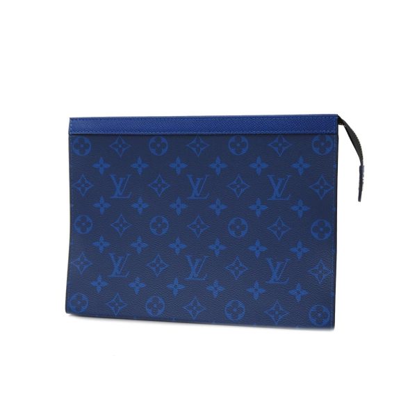 1240001039306 1 Louis Vuitton Tigarama Pochette Voyage Clutch Blue