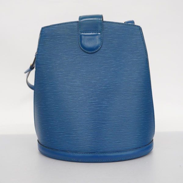 1240001039316 13 Louis Vuitton Cluny Shoulder Bag Epi Toledo Blue