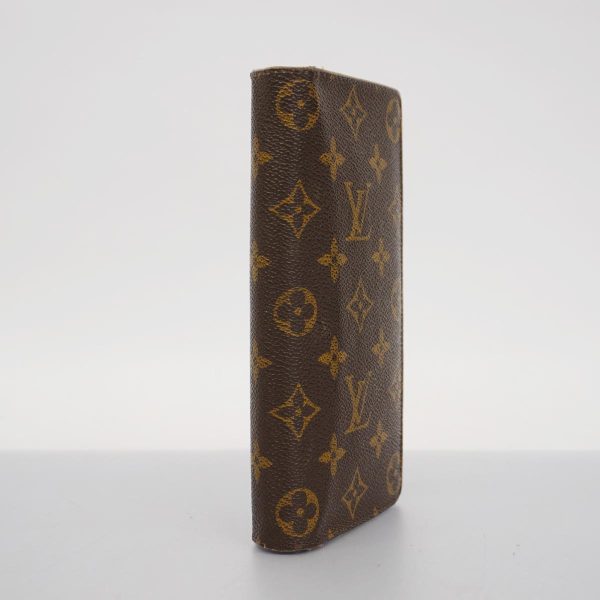 1240001039323 2 Louis Vuitton Portefeuille Brother Long Wallet Monogram Brown Old Model