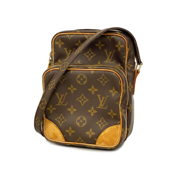 1240001039332 1 Louis Vuitton Amazon Shoulder Bag Monogram Brown