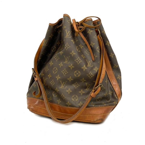 1240001039334 1 Louis Vuitton Noe Shoulder Bag Monogram Brown