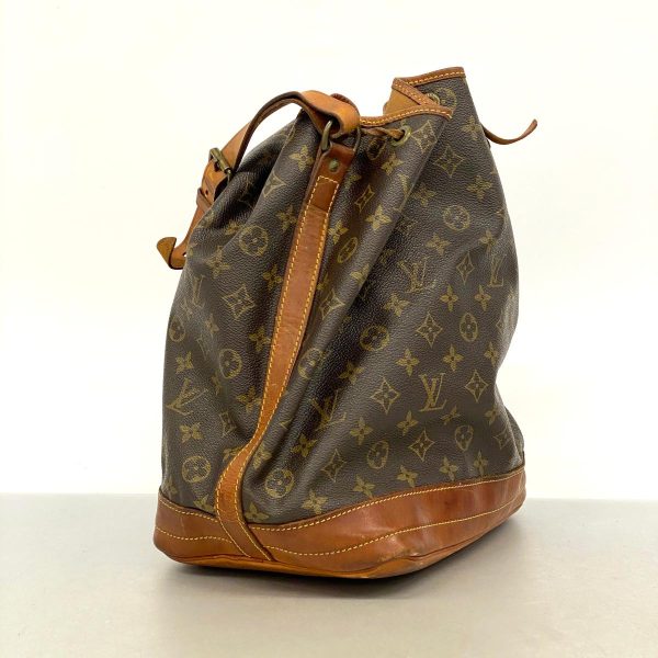 1240001039334 2 Louis Vuitton Noe Shoulder Bag Monogram Brown