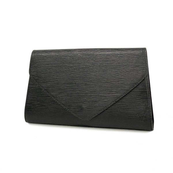 1240001039339 1 Louis Vuitton Art Deco Clutch Bag Epi Noir