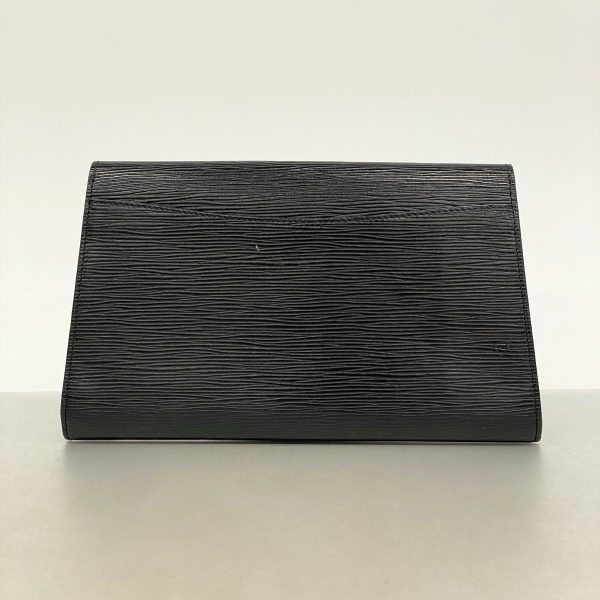 1240001039339 12 Louis Vuitton Art Deco Clutch Bag Epi Noir