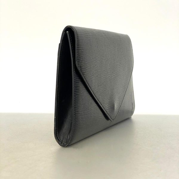 1240001039339 2 Louis Vuitton Art Deco Clutch Bag Epi Noir