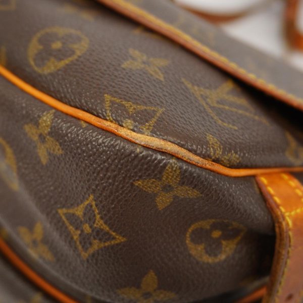 1240001039349 8 Louis Vuitton Saumur Shoulder Bag Monogram Brown