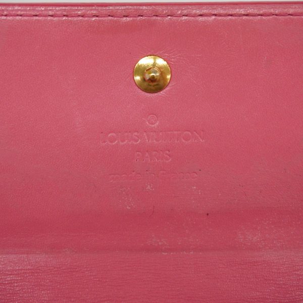 1240001039355 4 Louis Vuitton Portomonebier Cult Credit Wallet Vernis Fuchsia Pink