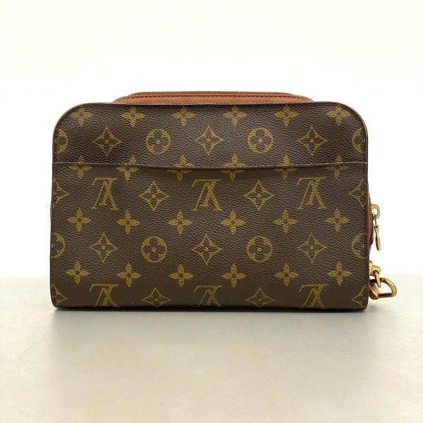 1240001039398 11 Louis Vuitton Orsay Clutch Bag Monogram Brown