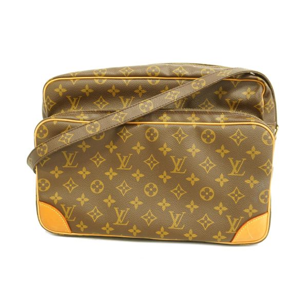 1240001039404 1 Louis Vuitton Nile Shoulder Bag Monogram Brown