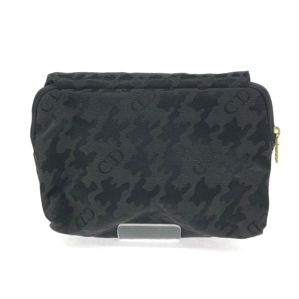 1240001080755 3 Christian Dior Vintage Cosmetic Pouch Black