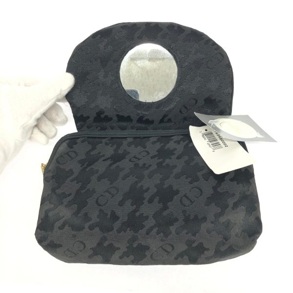 1240001080755 4 Christian Dior Vintage Cosmetic Pouch Black