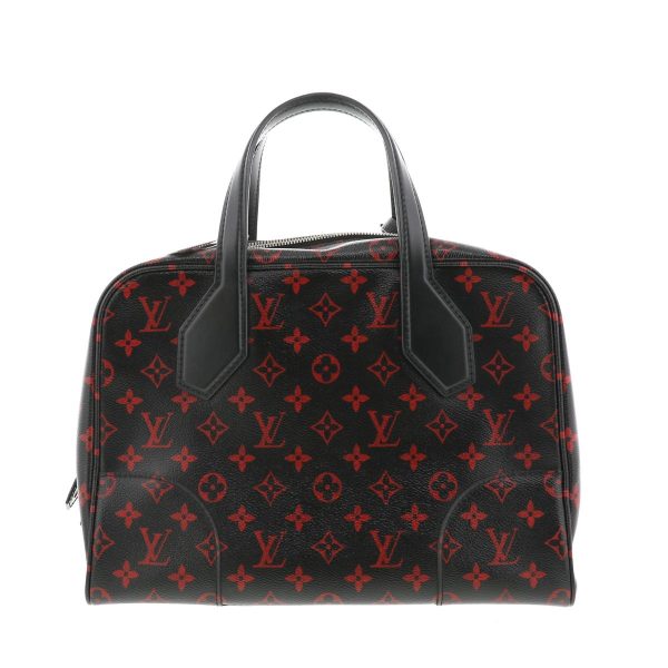 1240002014463 3 Louis Vuitton Dora Soft MM Boston Bag Monogram Rouge