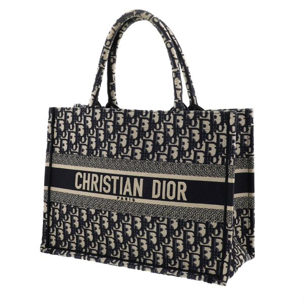 1240002015611 2 Dior Book Tote Small Bag Navy