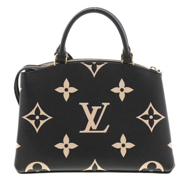 1240002017271 4 Louis Vuitton Petit Sac Plat Shoulder Bag Monogram Empreinte Black