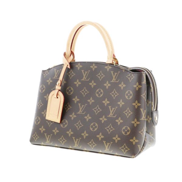 1240002019412 2 Louis Vuitton Petit Sac Plat Handbag Monogram Brown