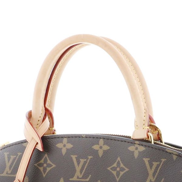 1240002019412 3 Louis Vuitton Petit Sac Plat Handbag Monogram Brown