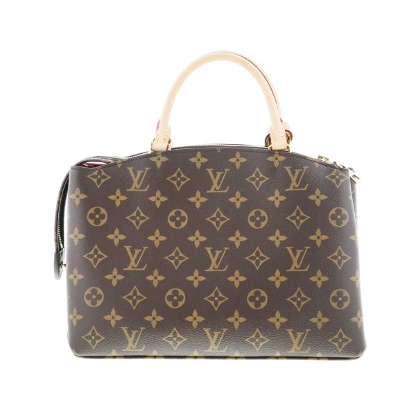 1240002019412 4 Louis Vuitton Petit Sac Plat Handbag Monogram Brown