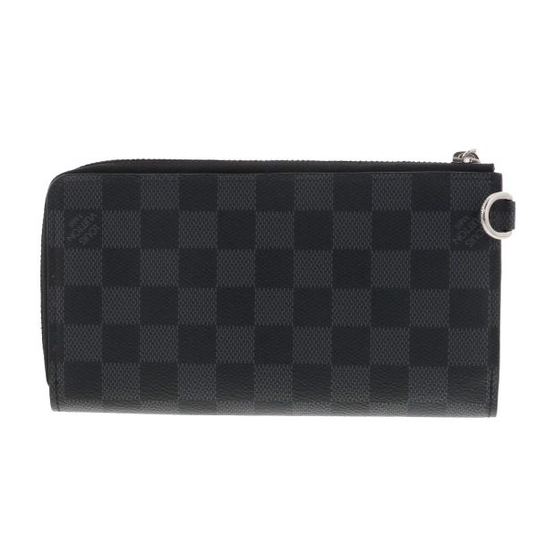 1240002021214 3 Louis Vuitton Zippy Dragon Wallet Damier Graphite Black