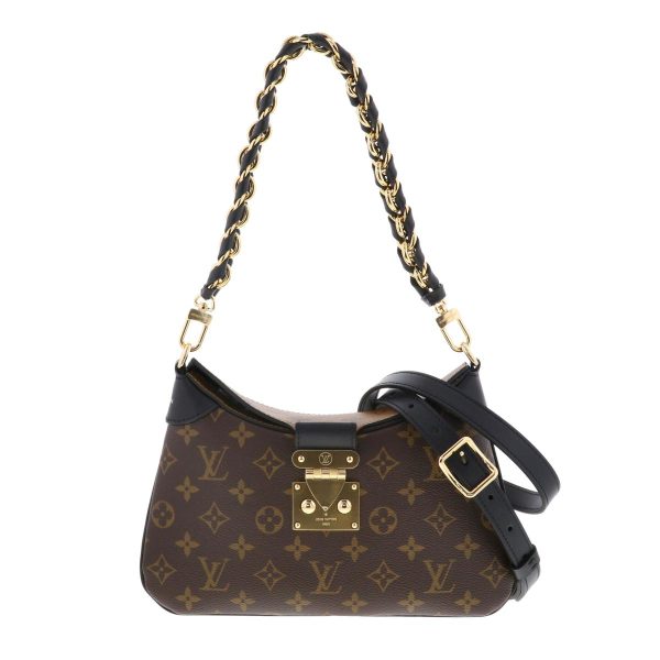 1240002021257 1 Louis Vuitton Toyny Shoulder Bag Monogram Brown