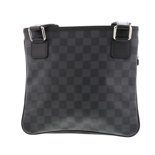 1240002021281 3 Louis Vuitton Thomas Shoulder Bag Damier Graphite Black