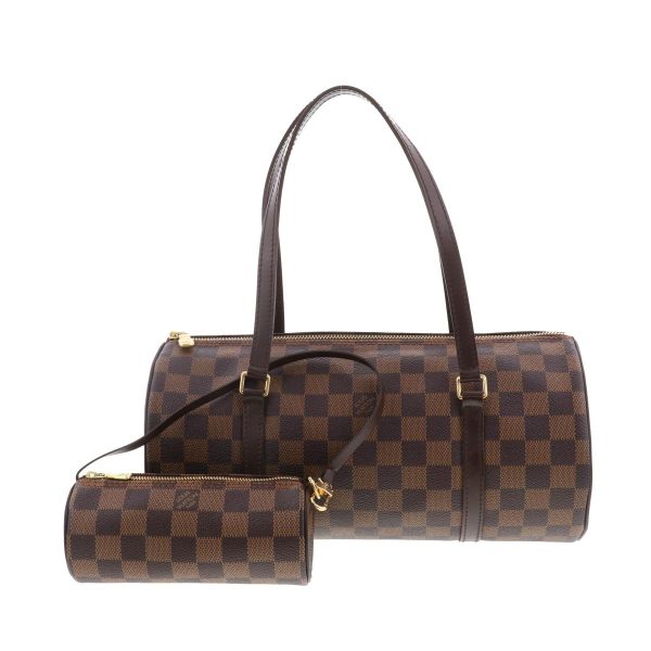 1240002021460 1 Louis Vuitton Papillon 30 Handbag Damier Brown