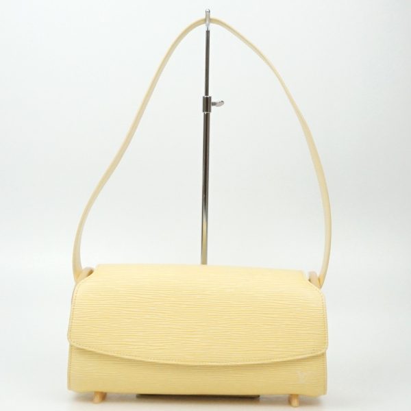 1240002040967 1 Louis Vuitton Nocturne PM Epi Leather Vanille Light Yellow Handbag Shoulder Bag