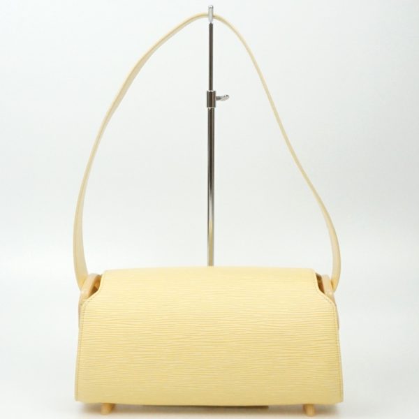 1240002040967 2 Louis Vuitton Nocturne PM Epi Leather Vanille Light Yellow Handbag Shoulder Bag