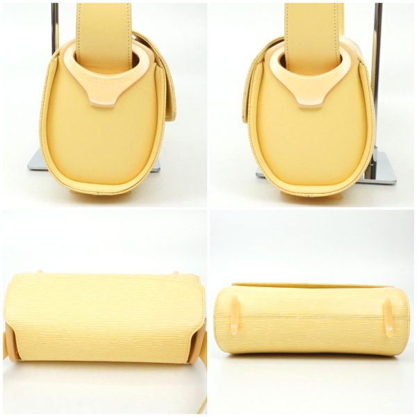 1240002040967 3 Louis Vuitton Nocturne PM Epi Leather Vanille Light Yellow Handbag Shoulder Bag