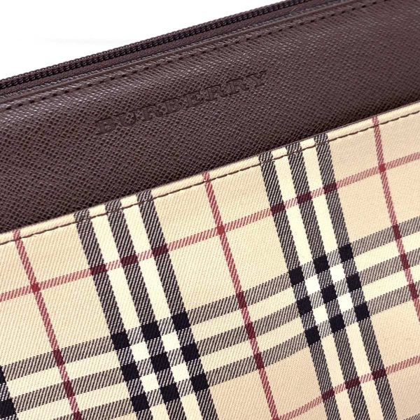 1240002226118 5 Burberry Nova Check Pattern London Leather Shoulder Bag Beige