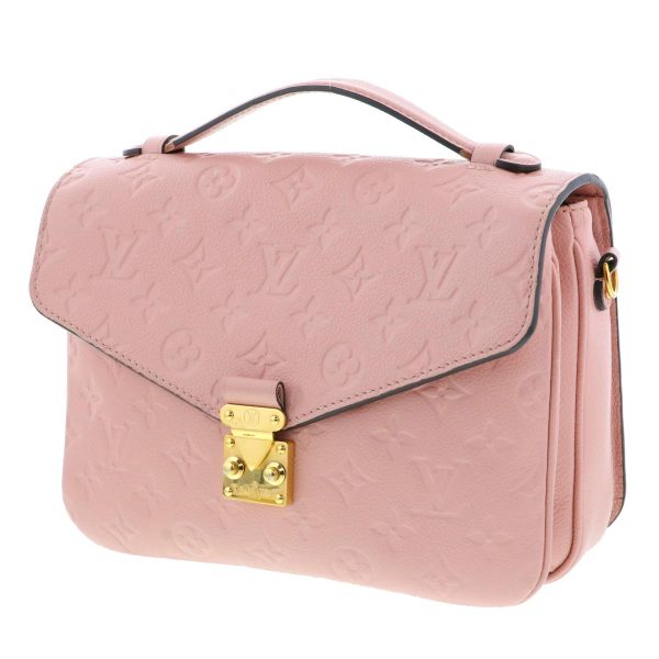 1240003006152 2 Louis Vuitton Pochette Metis MM Handbag Monogram Empreinte Pink