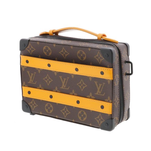 1240003006157 2 Louis Vuitton Handle Soft Trunk Shoulder Bag Monogram Macassar