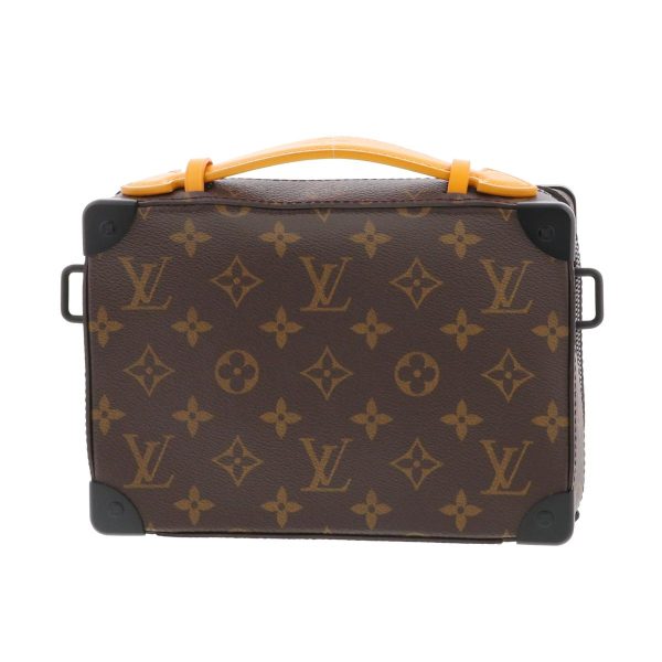 1240003006157 3 Louis Vuitton Handle Soft Trunk Shoulder Bag Monogram Macassar