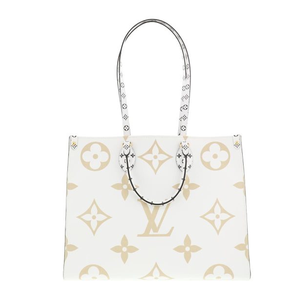 1240004013645 1 Louis Vuitton Onzago GM Tote Bag Monogram Giant White