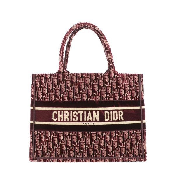 1240004015451 1 Christian Dior Book Tote Small Bag Red