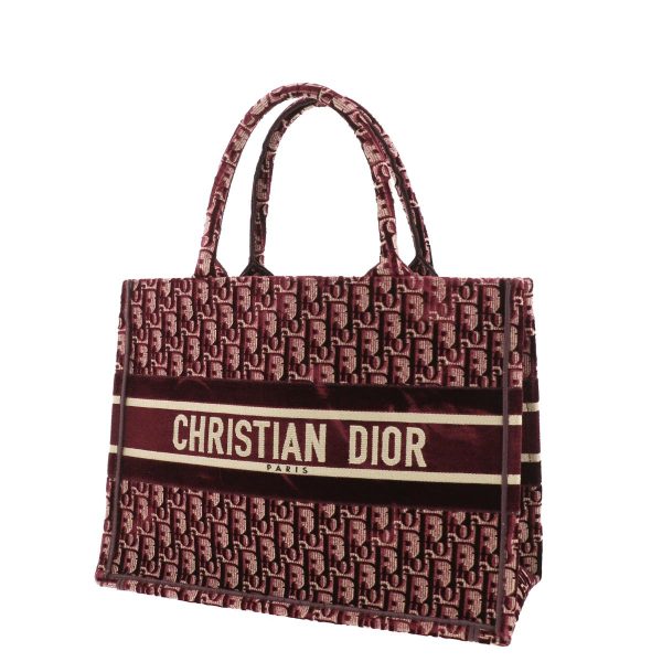 1240004015451 2 Christian Dior Book Tote Small Bag Red