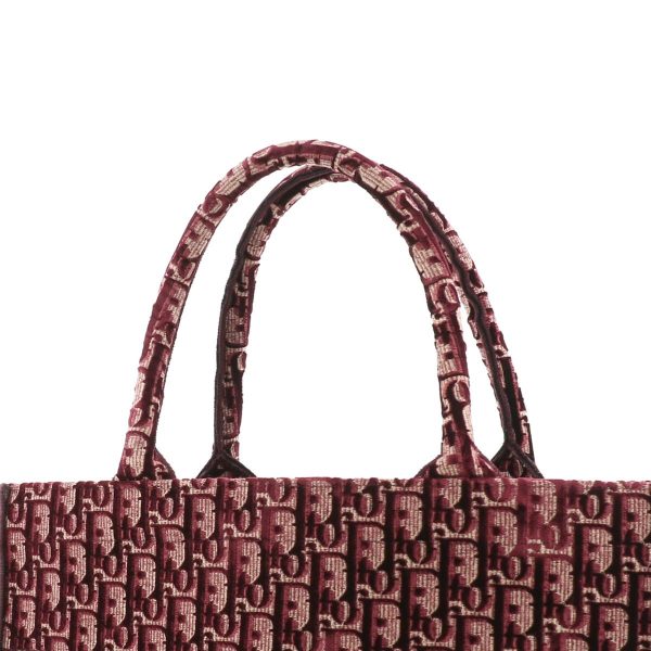 1240004015451 3 Christian Dior Book Tote Small Bag Red