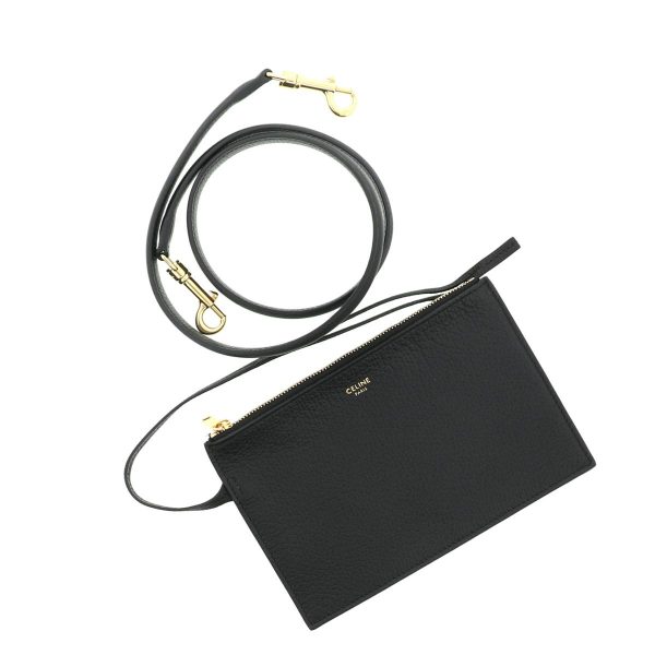 1240004016174 5 Celine 16 Handbag Black