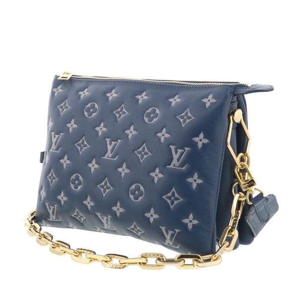 1240004020033 2 Louis Vuitton Kousan PM Shoulder Bag Blue