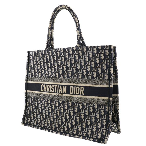 1240004020476 2 Dior Book Tote Handbag Navy