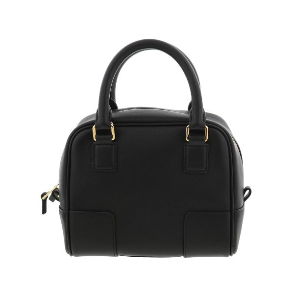 1240004022186 3 Loewe Amazona 16 Square Shoulder Bag Black